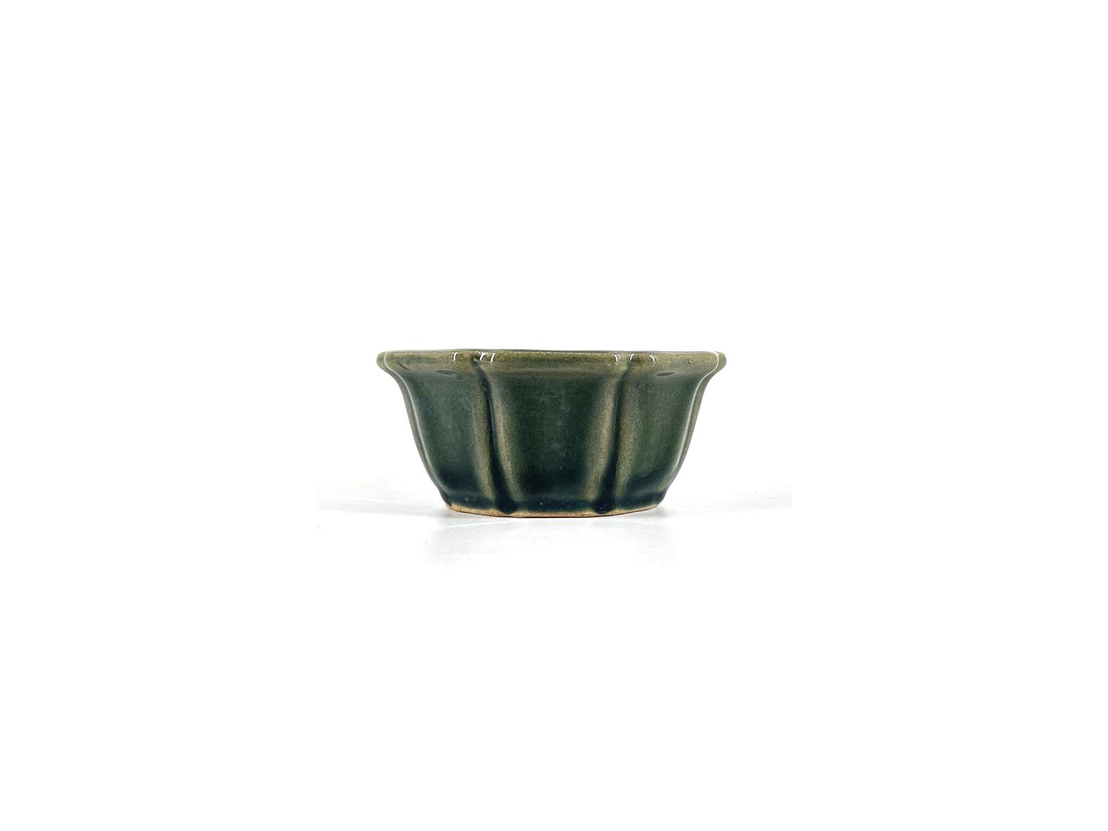Tiesto hexagonal 11 cm verde BG245/1