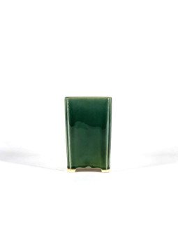 Tiesto cuadrado cascada 9 cm Verde BG221/1