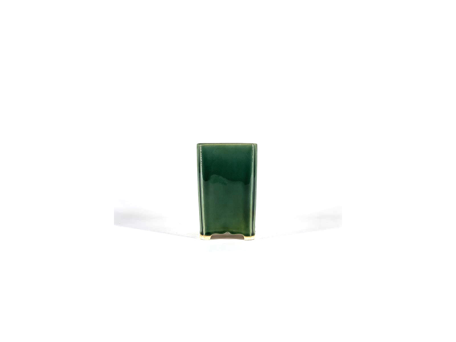 Tiesto cuadrado cascada 9 cm Verde BG221/1