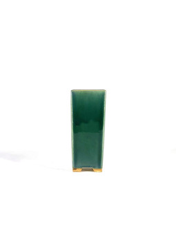 Tiesto cuadrado cascada 9 cm verde BG221/3