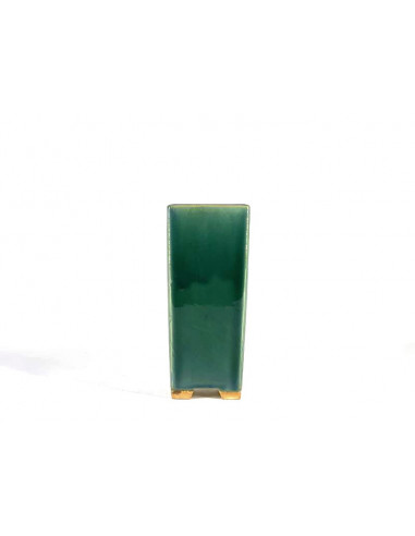 Tiesto cuadrado cascada 9 cm verde BG221/3