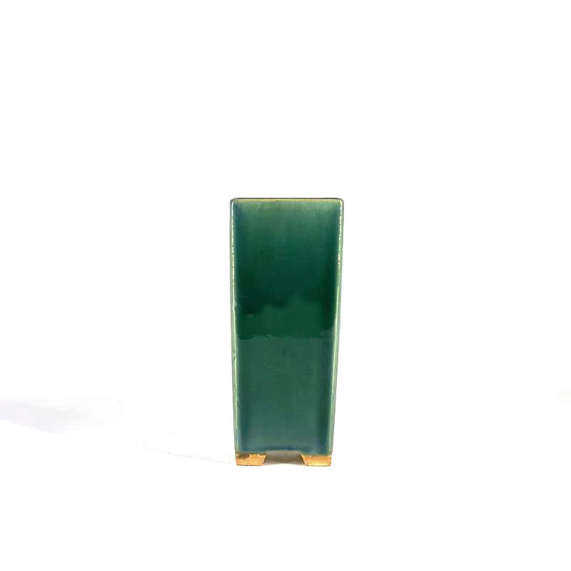 Tiesto cuadrado cascada 9 cm verde BG221/3