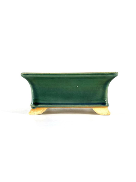 Tiesto rectangular 18 cm verde BG231/2
