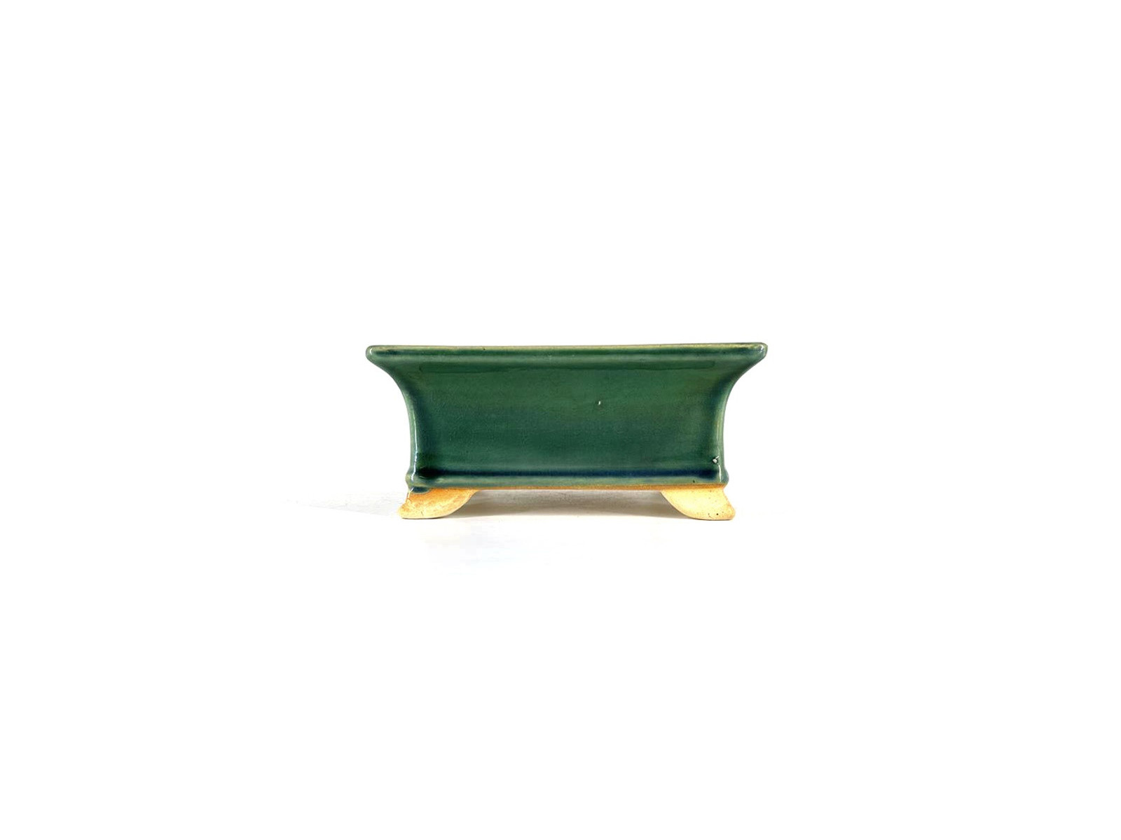 Tiesto rectangular 18 cm verde BG231/2