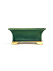 Tiesto rectangular 18 cm verde BG231/2