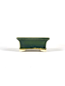 Tiesto rectangular 12 cm verde BG231/1