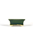 Tiesto rectangular 12 cm verde BG231/1