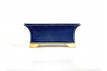 Tiesto rectangular 18 cm azul BG231/2