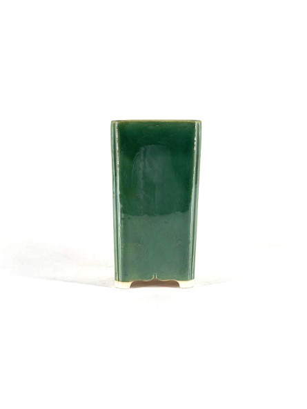 Tiesto cuadrado cascada 9 cm verde BG221/2