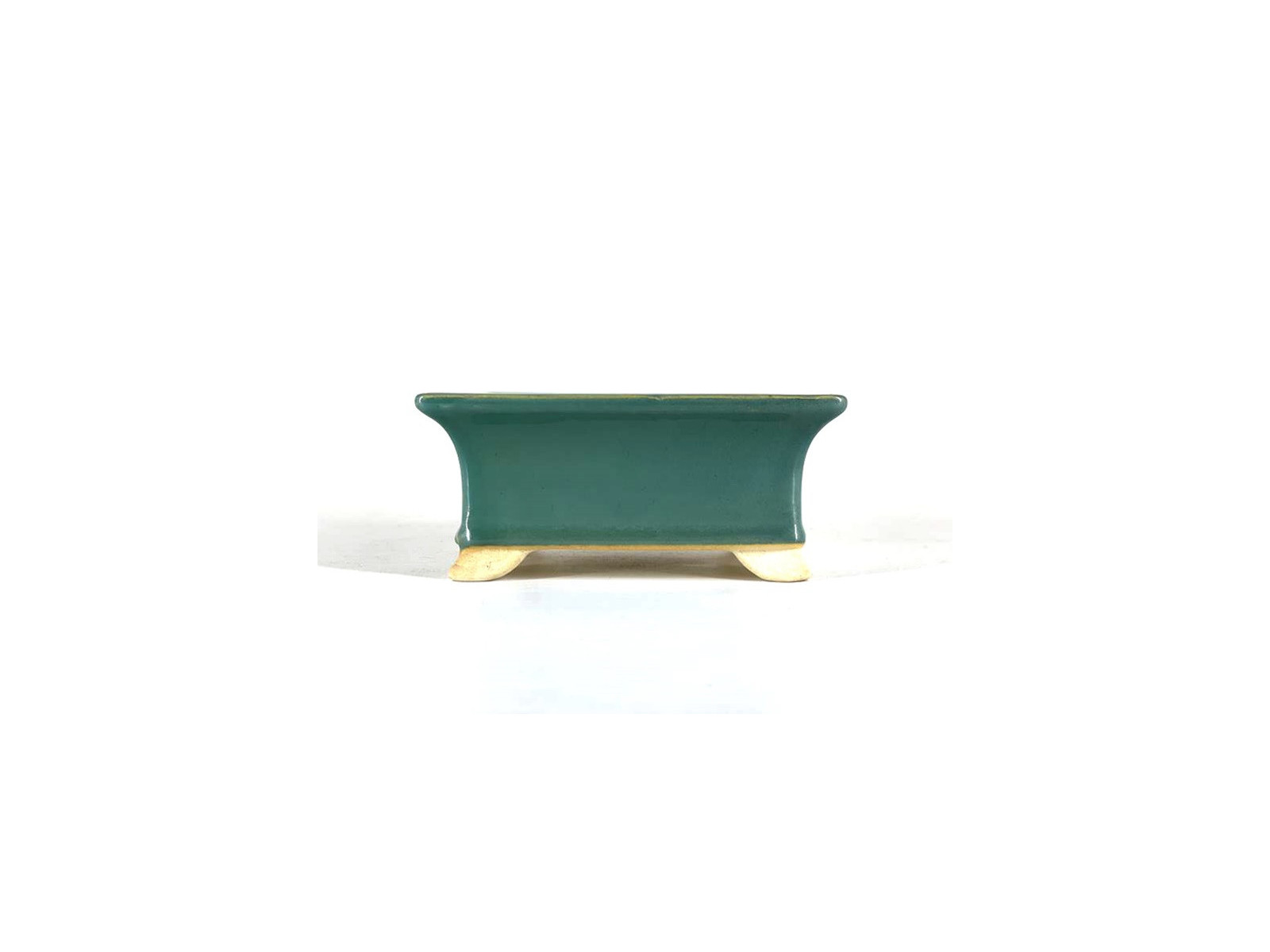Tiesto rectangular 18 cm verde agua BG231/2