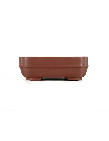 Tiesto rectangular 16 cm Yixing sin esmaltar BG61