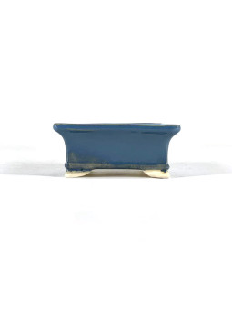 Tiesto rectangular 12 cm celeste BG231/1