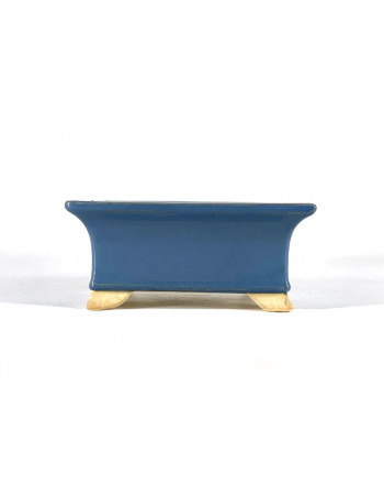 Tiesto rectangular 18 cm celeste BG231/2