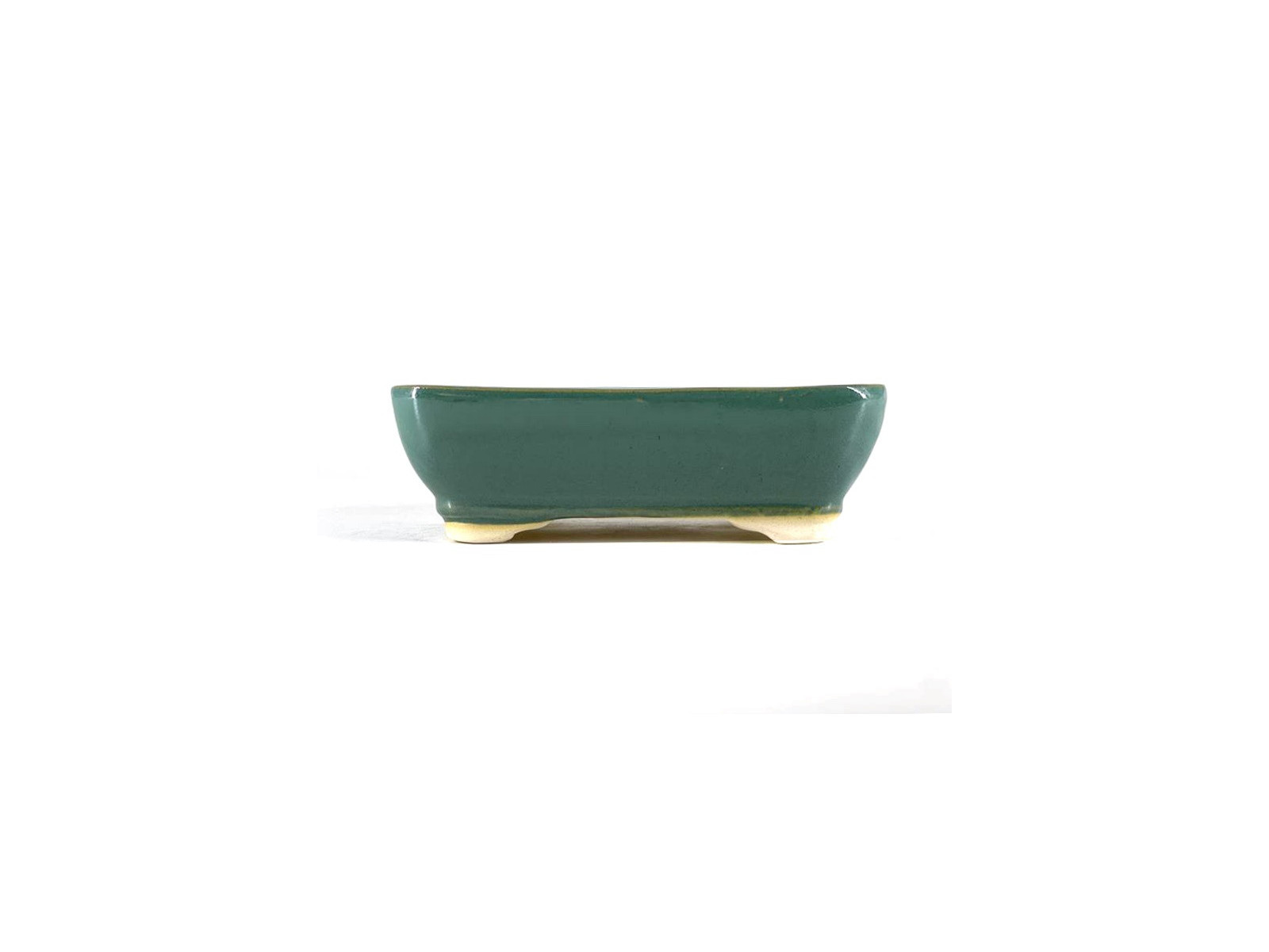 Tiesto rectangular 21.5 cm  verde agua BG254/2