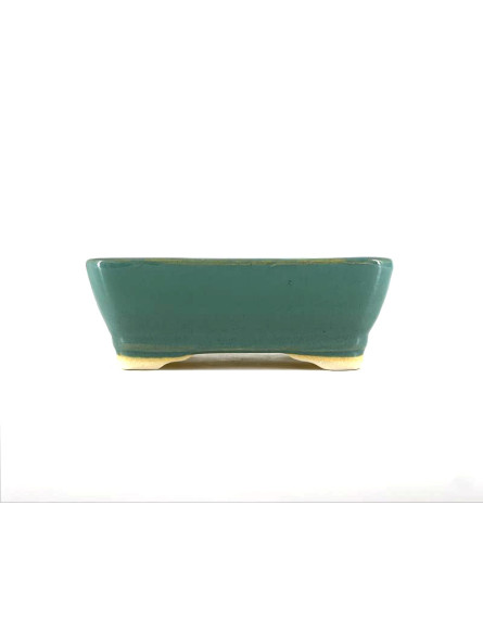 Tiesto rectangular 16 cm  verde agua BG254/3