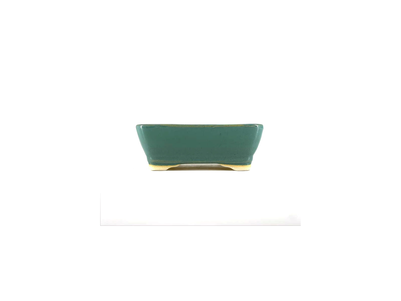 Tiesto rectangular 16 cm  verde agua BG254/3