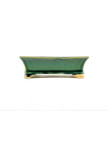 Tiesto rectangular 15 cm Yixing verde BG299