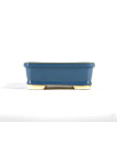 Tiesto rectangular 16 cm 18371/3 celeste BG249/3