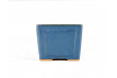 Tiesto cuadrado semicascada 14 cm celeste BG229/2