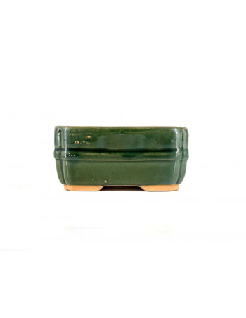 Tiesto cuadrado 15,5 cm verde BG225
