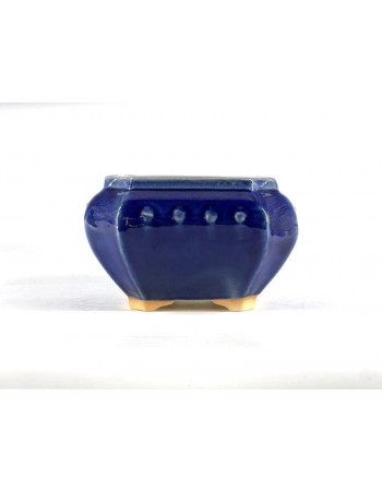 Tiesto cuadrado 13,5 cm azul BG227