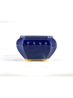 Tiesto cuadrado 13,5 cm azul BG227