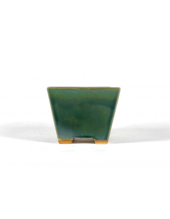 Tiesto cuadrado 13,5 cm verde BG226