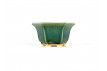 Tiesto hexagonal 11,5 cm verde BG240/1