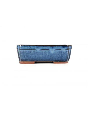 Tiesto rectangular 19 cm azul BG210/2