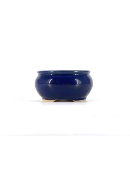 Tiesto redondo 14,5 cm azul BG248/3