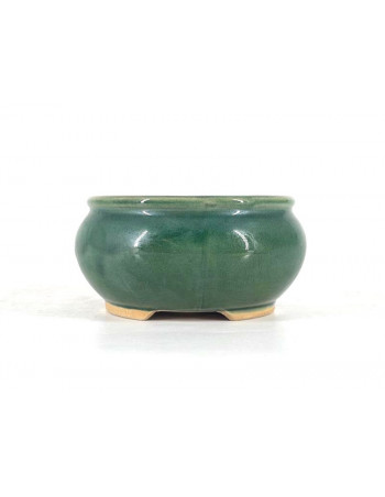 Tiesto redondo 14,5 cm verde BG248/3
