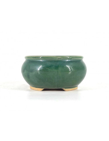 Tiesto redondo 14,5 cm verde BG248/3