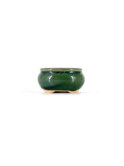 Tiesto redondo 7 cm verde BG248/1