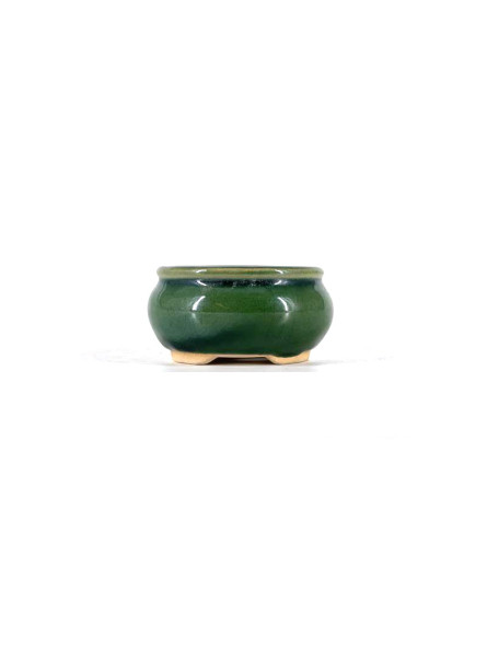 Tiesto redondo 7 cm verde BG248/1
