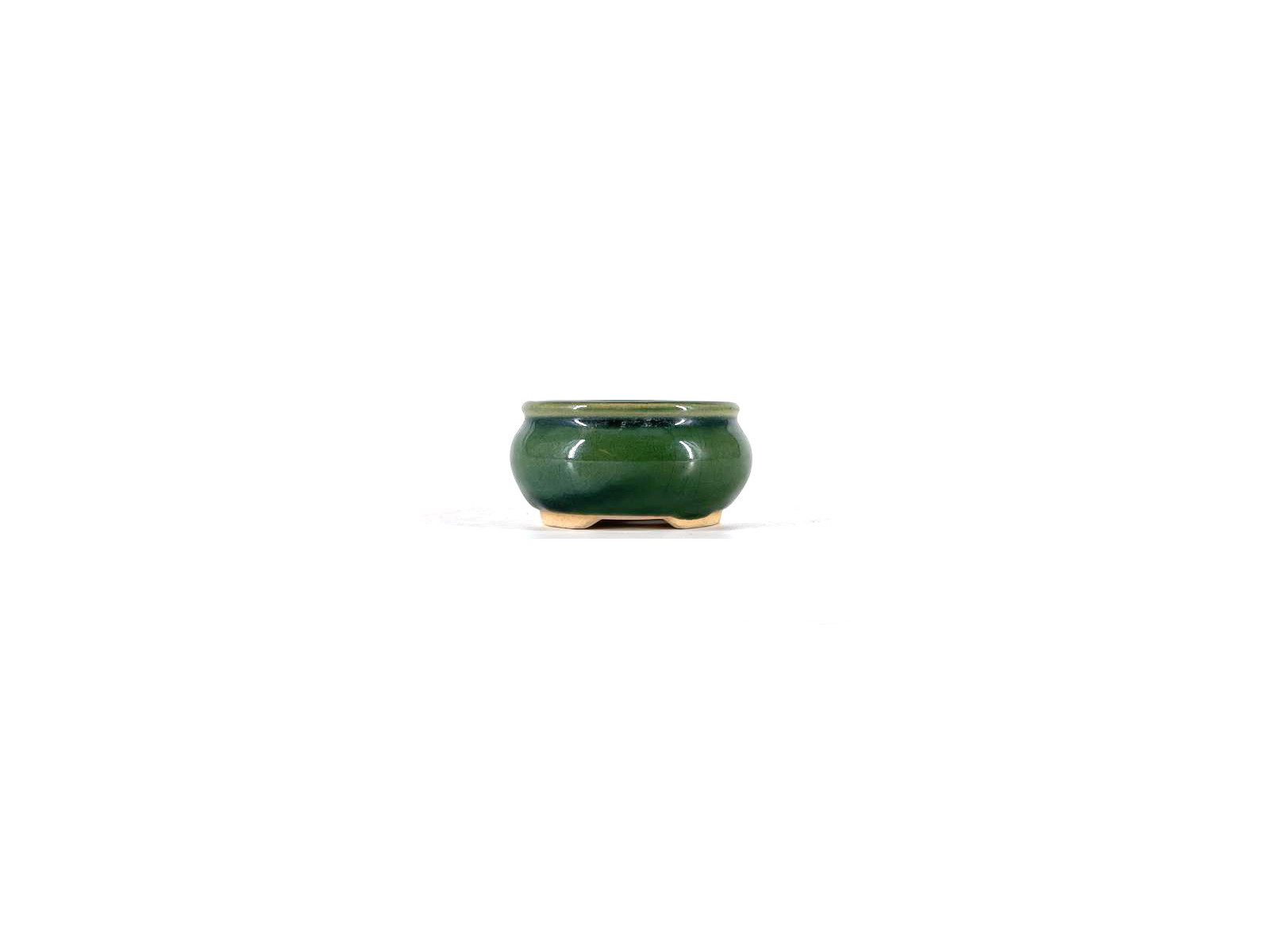Tiesto redondo 7 cm verde BG248/1