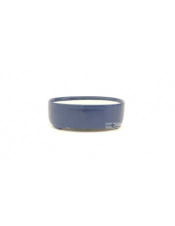 Tiesto redondo 11.5 cm azul Seto 14408 para bonsai