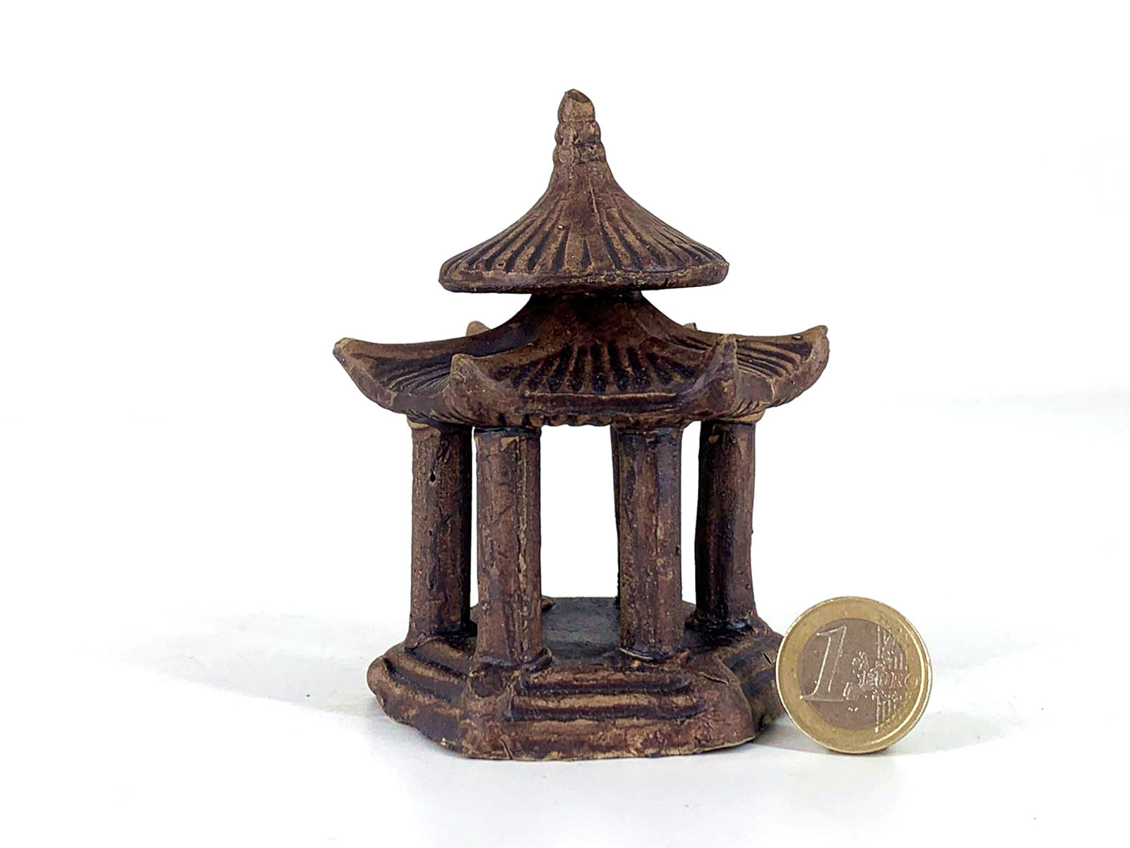 Figura Pagoda 11 cm Marrón F17C
