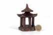 Figura Pagoda 11 cm Marrón F17C