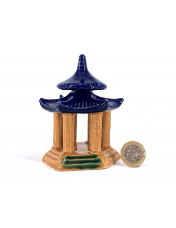 Figura Pagoda 11 cm Azul  F17B