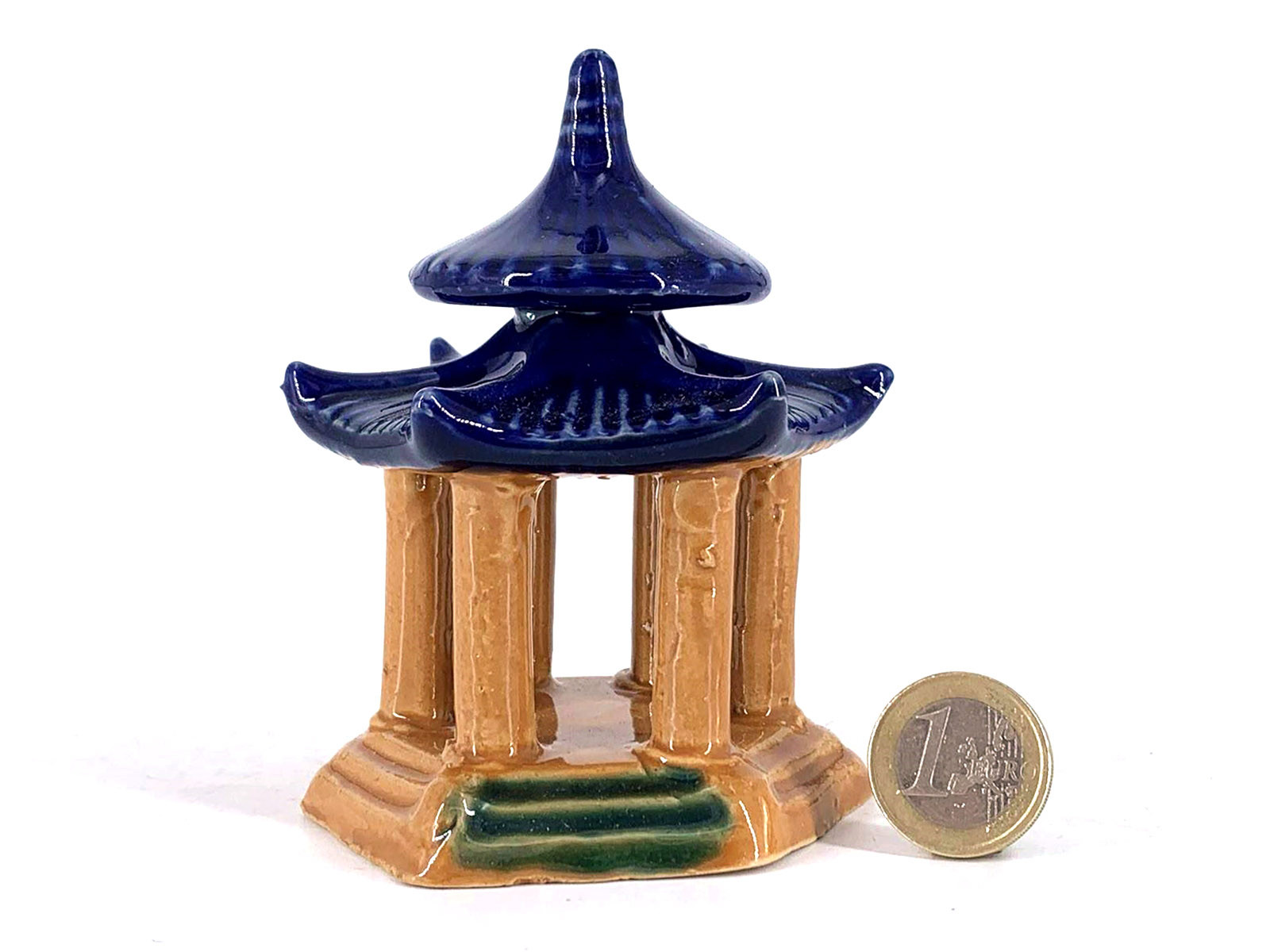 Figura Pagoda 11 cm Azul  F17B