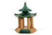 Figura Pagoda 11 cm Verde  F17A