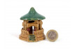 Figura Pagoda 7 cm Verde F32B