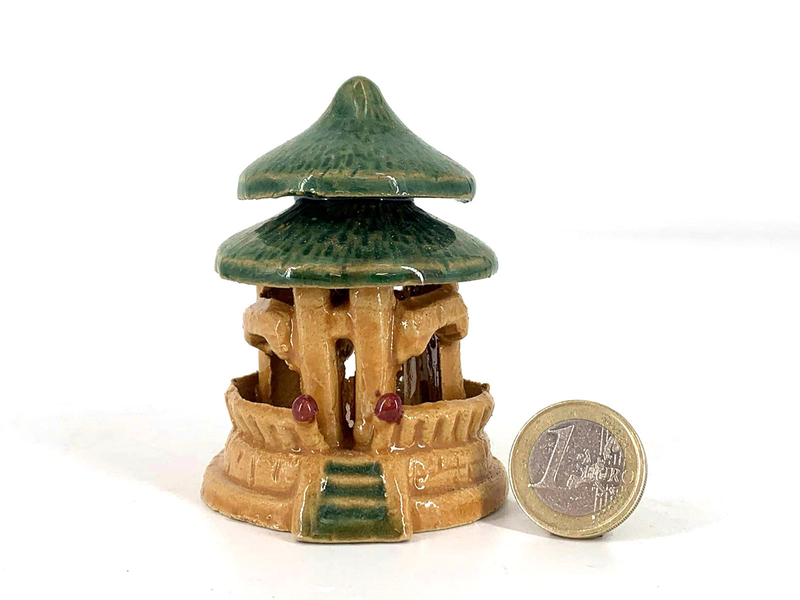 Figura Lintera 8 cm  Verde F11B