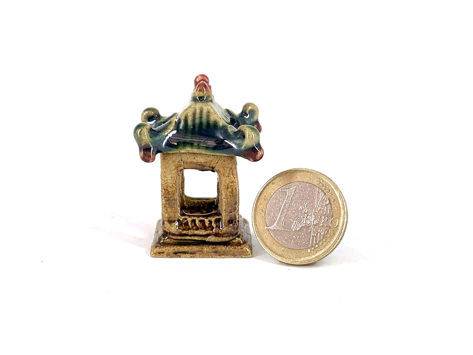Figura Linterna 4 cm verde F28A