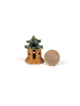 Figura Pagoda 4.5 cm verde F15/3