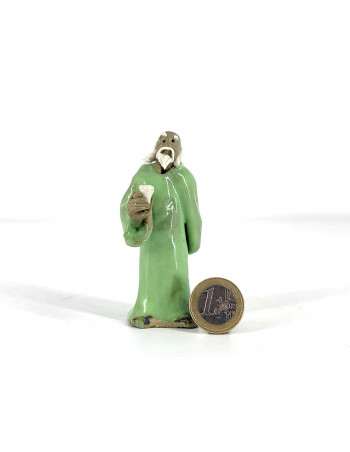 Figura Anciano 8.5 cm Verde F4/1C