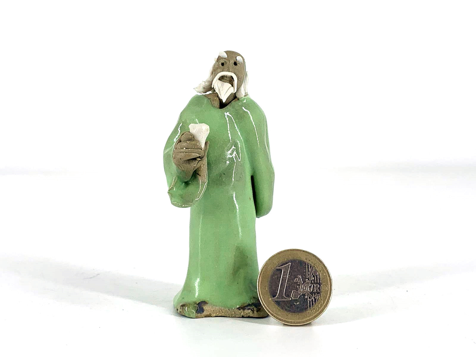 Figura Anciano 8.5 cm Verde F4/1C