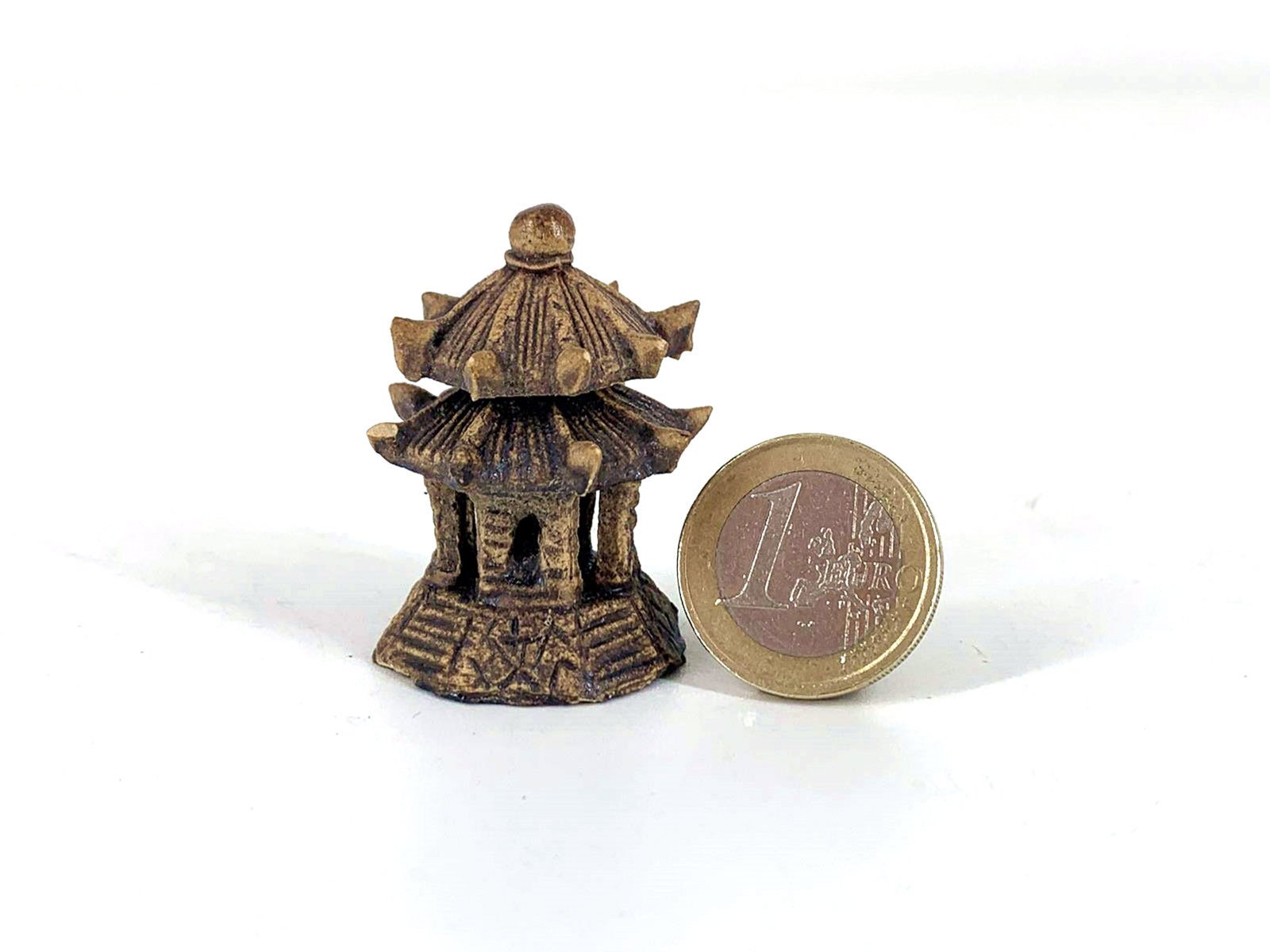Figura Pagoda 4.5 cm Marrón F15/1