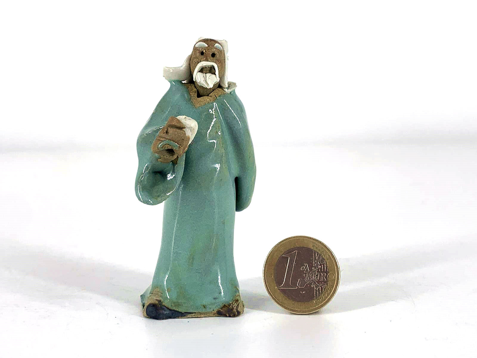 Figura Anciano 8.5 cm Azul F4/1A