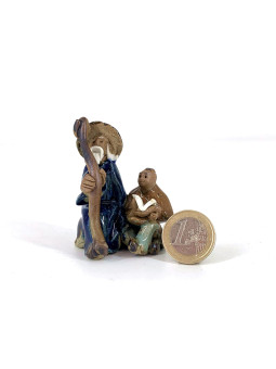 Figura Anciano y niño 5.5 cm F25/2